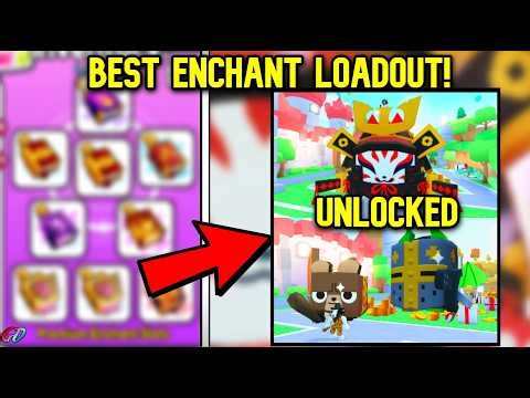 BEST ENCHANTMENT LOADOUT IN THE BRAND NEW TAP HEROS UPDATE (Pet Simulator 99)