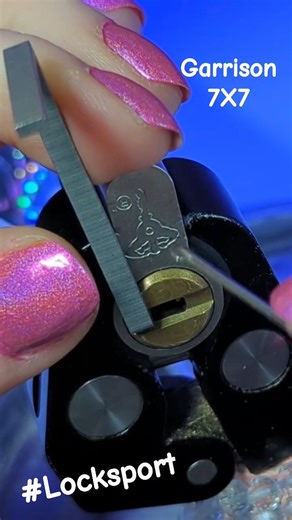 18K views · 113 reactions | NOT PIN IN PIN (MY BAD) Picked the Garrison 7X7. #locksport #lockpicking #ladylocks #science #howto #military #secret #viralvideo #fyp | Captain Lock Smith | Facebook