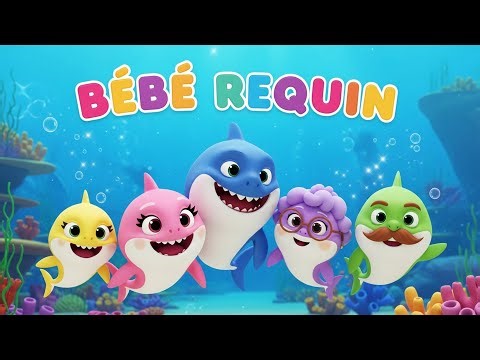 Bébé Requin 🦈 | Chanson pour Enfants Version Française Originale