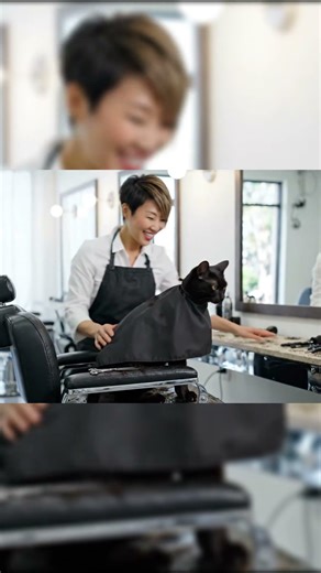 The Cutest Barbershop Client You'll Ever See