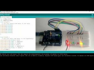 CURSO DE ARDUINO LECCIÓN 4 como programar un semáforo