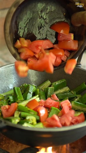 Simple & Tasty Ladies Finger Curry Ingredients Ladies finger - 8 to9 nos Onion - 2 nos Green chilli - 2 nos Ginger - 1 tsp Garlic - 1 tsp Tomato - 1 nos Curry leaves- 2 sprigs Red chilli powder - 1 tsp Fenugreek - 1 tsp Mustard seed - 1 tsp Oil - 1 or 2 tsp Salt - 1 tsp | Village Cookings