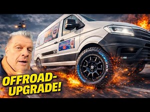 OFF-ROAD UPGRADE! New rims & tires for my VW Crafter + update on what's possible with the G-Class...