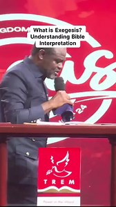2K views · 27 reactions | What is exegesis? Understanding the Bible interpretation.... DR ABEL DAMINA Explains... | Ajas Ajas | Facebook