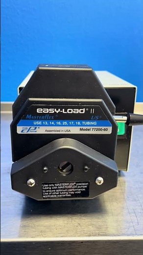 Cole Parmer 7540-60 MasterFlex L/S Drive w/ Easy Load II Pump Head 77200-60 Lab