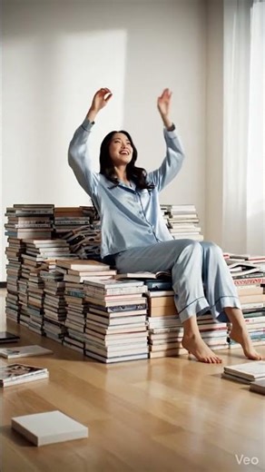 EP143 | [ASMR] Book Stack Bed | Everyday Objects Bed Relaxation