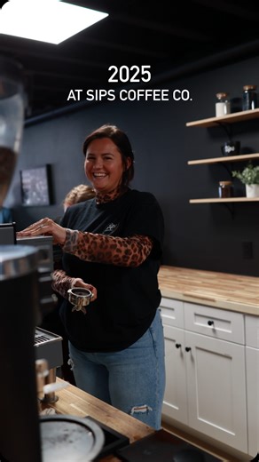 What a year 2025 has been for Sips. ☕️ Two new locations, incredible new managers, lots of new baristas, and endless new memories. But we wouldn’t be here without you 🫵🏼🖤 Not a morning shared, a latte sold, or an order placed goes unnoticed. Thank you for supporting Sips this year!🥂 • #sipscoffeeco #shoplocal #latteart #happynewyear #wyomingcoffee | Sip's Coffee Co.