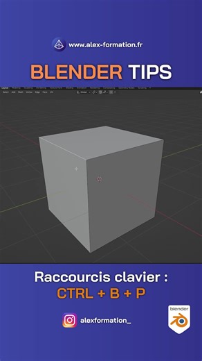 Astuce Blender : CTRL B et ses applications !