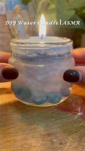 ✨DIY Water Candle | ASMR #diy #asmr #candles #shorts #youtubeshorts #shortvideo #viralshort #viral