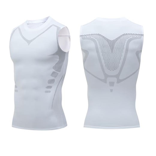 Bargain Ionic Shaping Vest, Guys Men's Chest Gynecomastia Compression Top To Build A Body 2025 New - Walmart.ca