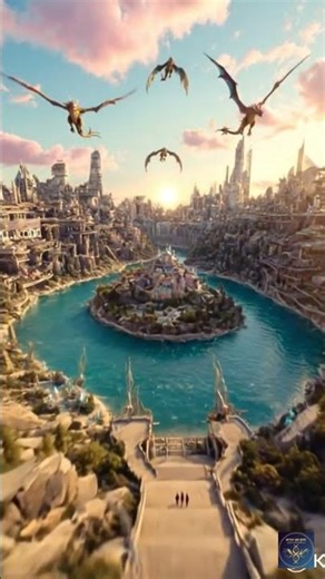 The City Inside A Mind: Surreal 3D Dreamscape