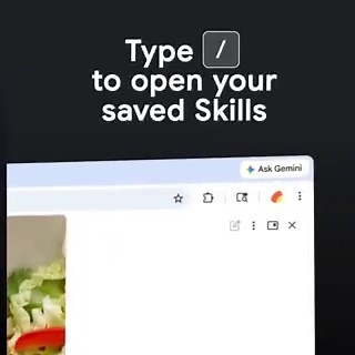 Keep tabs on our latest Chrome feature, coming soon: Skills! Save your go-to Gemini in Chrome prompts to reuse them later, or choose from a library of premade prompts.