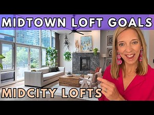 MidCity Lofts Tour | Spacious Midtown Atlanta Penthouse with Pool Access