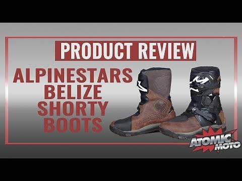 Alpinestars Belize Drystar Boots Review