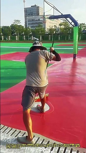 ウレタン防水塗料を均一に塗るプロの施工方法 #works #construction #waterproof #diy