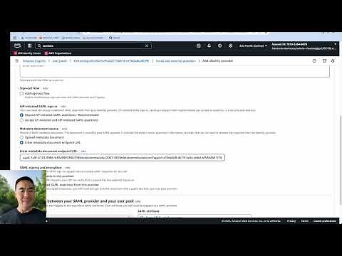 AWS Cognito + Microsoft Entra ID SAML SSO