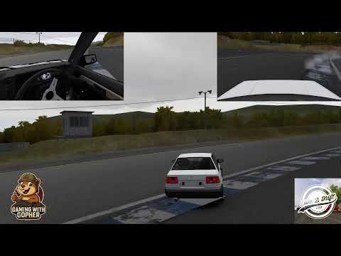 Running a few laps at Nishi in Alexis Beams 86
