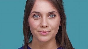 Extreme Closeup Portrait Cute Adult Woman Stock Footage Video (100% Royalty-free) 35016283 | Shutterstock