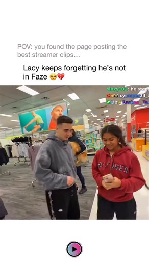 Streaming Culture on Instagram: "You can see the moment of realization in his eyes 🥺 Nick Fosco, professionally known as FaZe Lacy, is an American content creator, professional gamer, and social media influencer who has made significant strides in the gaming community. Born on February 18, 2003, in Erie, Pennsylvania, Lacy initially aspired to pursue a career in professional basketball. However, his trajectory shifted when he began playing Fortnite during high school, quickly showcasing his tal