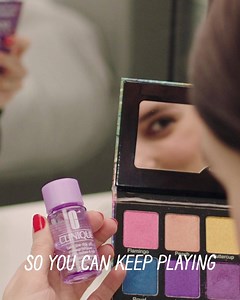 Step 1: Go all out with your eye palette. Step 2: Take it all off in one swipe. Step 3: 🙌🏾🙌🏿🙌🏽 https://seph.me/2y5c4ud | Sephora