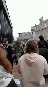 Protests outside Marks & Spencers | Fubar News