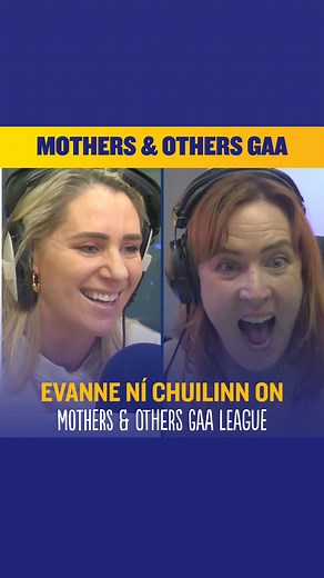 In turns out both Evanne Ní Chuilinn & Alison Curtis played in the Mothers & Others GAA league 🤯 Evanne reckons they should play each other but Alison wasn’t as keen 🤣 | Today FM