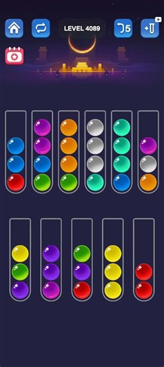 Ball Sort Puzzle Level 4089