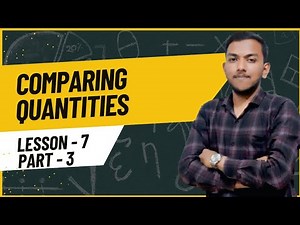 Standard 7th Chapter No. 7th Comparing Quantities | Standard 7th Chapter No. 7th Percentage.