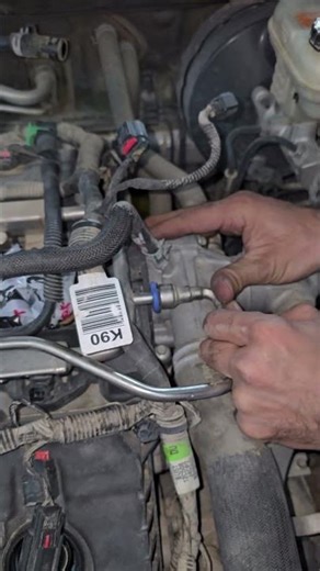 fuel pipe removal trick