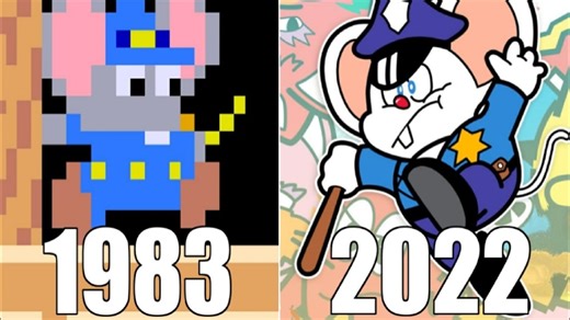 猫捉老鼠Mappy ［游戏进化史1983-2022］