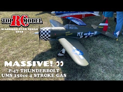 ✈️ TOP RC P-47 THUNDERBOLT WARBIRD “MISS BEHAVE" PLANE #rc #rcplane #hobby #warbirds