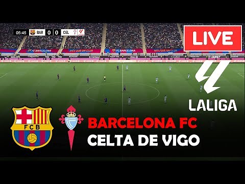 🔴LIVE : Barcelona vs Celta Vigo | La Liga 2024/25 | Full Match Streaming