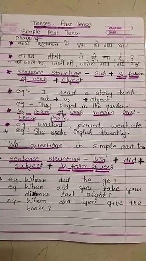 Simple Past Tense Explained | English Grammar for Beginners #english #grammarlesson