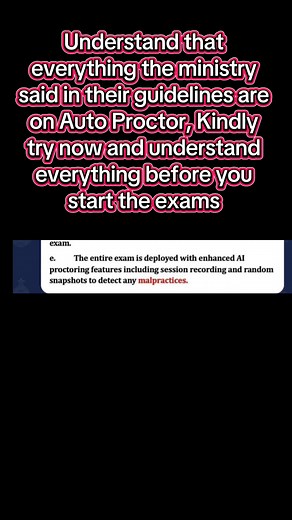 Understanding Auto Proctor Guidelines from the Ministry of Interior