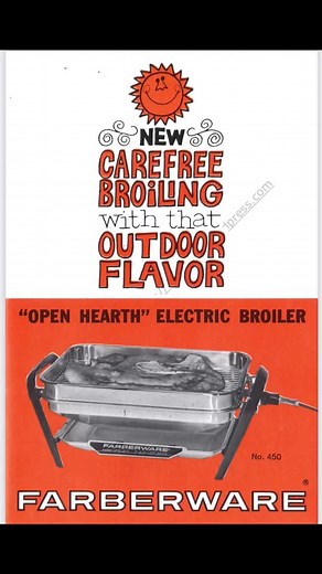 Vintage Farberware open hearth electric broiler No. 450 is definitely worth it. No mess very easy clean up, Go find one! #vintagecouple #vintageeverything #vintagetupperware #tupperware #vintagevibes #vintagecooking #vintagecookingtools #vintagekitchen #vintagekitchenware #vintagefarberware #farberware #farberwarereview #thosewerethedays #momma_enostalgia #momma_etreasurechest #fyp @Manuel
