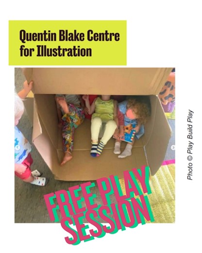 Sharing this from our friends at Quentin Blake Centre for...