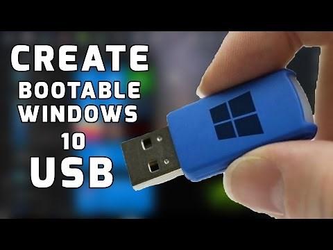How To Create Windows 10 Bootable USB (Real Easy Way)