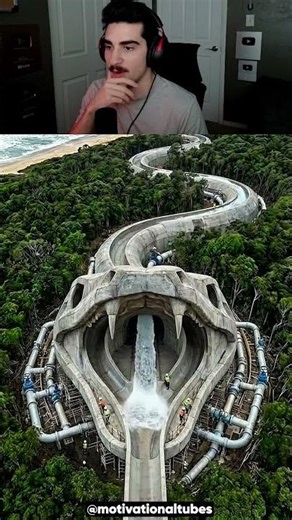 How to Make Snake Water Slide! 😯