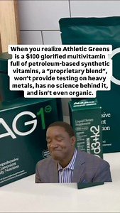 👉Comment GREEN for a far better alternative. What to look for: • supplements from real food ingredients • tested for metals / toxins - AG is shady about this • herbs / superfoods in dosages proven to benefit you • you should take supplements with a clear purpose The brand I take has a clinical dose of ashwaganda, plus detoxifying greens like chlorella. This amount of ashwaganda has been shown in studies to reduce cortisol, which may lower stress and food cravings. And there’s a great sale happe