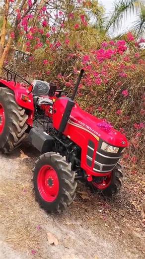 Mahindra Yuvo tech plus 575 power check #automobile #mahindra #4wdtractor #viralvideo #tractor#power