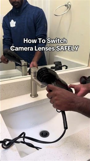 Have you ever wondered how to change a camera lens? #viral #photography #howto #videography #camera