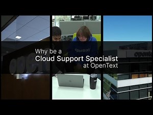 Join OpenText | Cloud Support Specialist