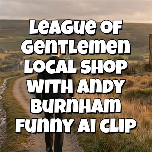 league of gentlemen local shop with andy burnham funny ai clip
