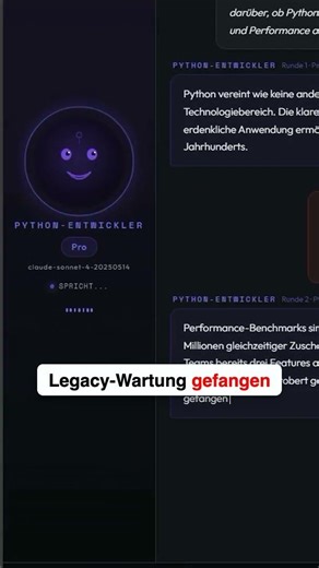 Python vs Java - LLMs debattieren