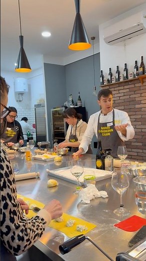 Cooking class in Rome 🍕🇮🇹🍝