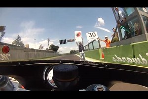Yamaha TZ350 onboard race action from Vallelunga. Watch the onboard action from the second race at Vallelunga, Italy - riding the Team Beale Roberts Yamaha TZ350. | Mike 'Spike' Edwards Motorcycle Racing