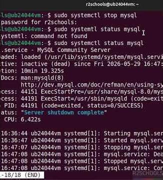 How to Start, Stop & Restart MySQL Server on Ubuntu Linux – Complete Beginner Guide!
