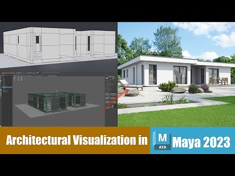Architectural Visualization in Maya Part 1