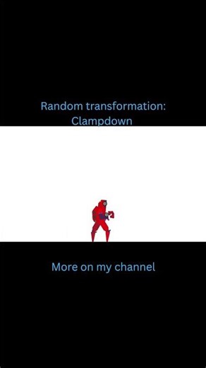 Random transformation: Clampdown #transformer #decepticons #sticknodes #animation