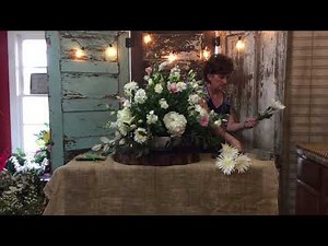 Wedding Barrel Arrangement - Wedding Design Series ep. 1